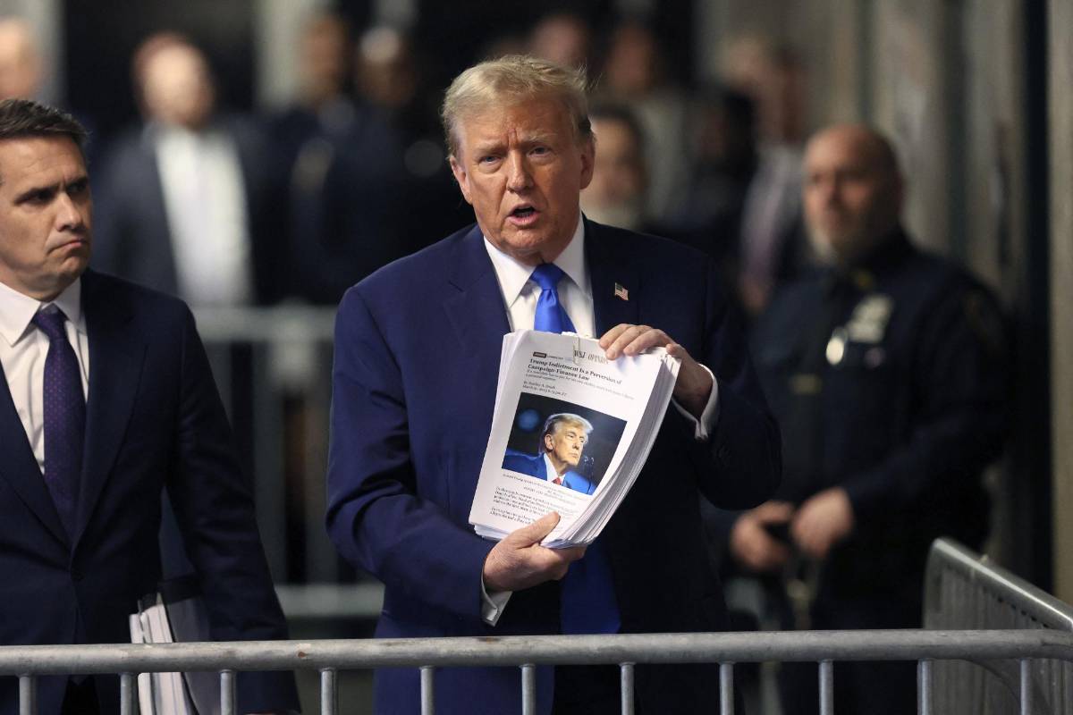 Seleccionados los 12 miembros del jurado del juicio a Trump