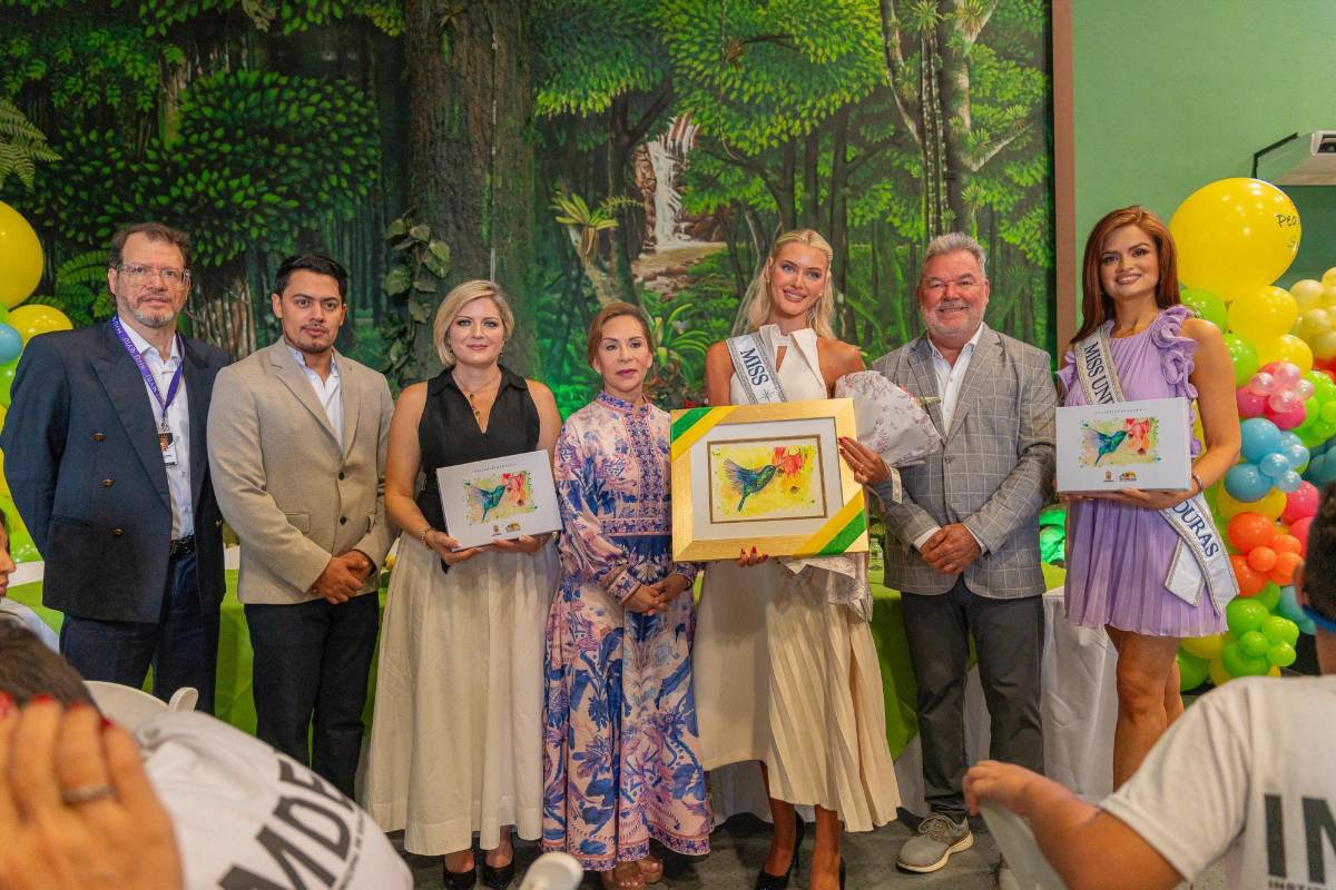 Así estuvo la visita de Miss Universo 2024 al museo El Pequeño Sula