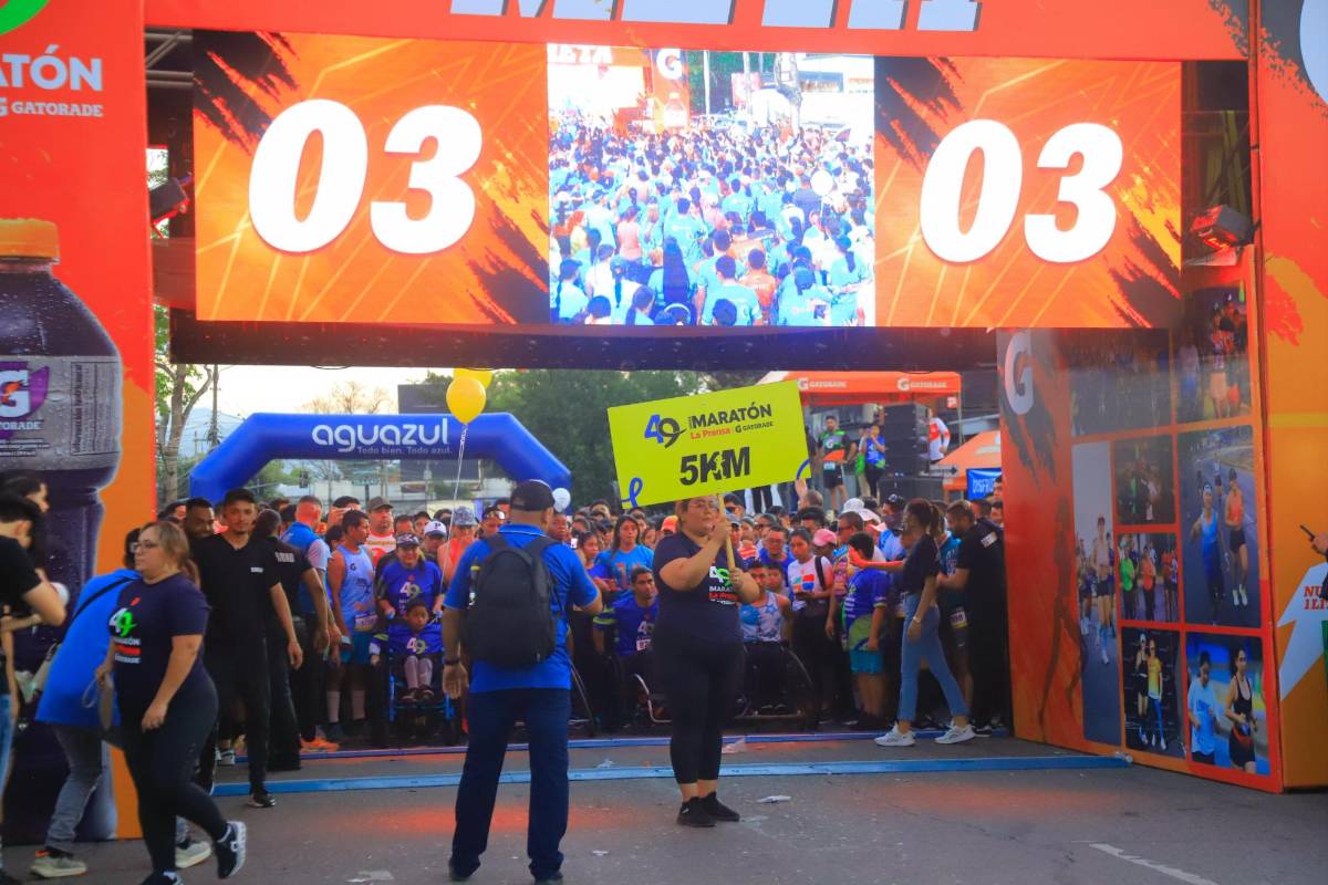 Casancio y satisfacción: emotivas llegadas a la meta de la Maratón de LA PRENSA