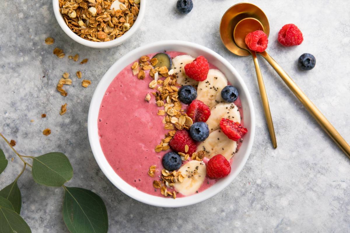 Estos bowls son ideales para un desayuno completo porque encierran todos los grupos alimenticios.