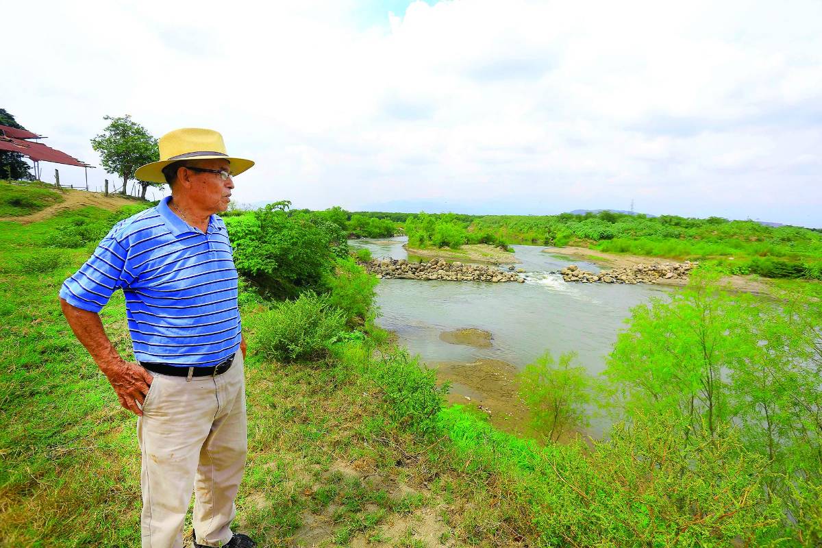 En La Lima urgen de un proyecto de recanalización en el río Chamelecón