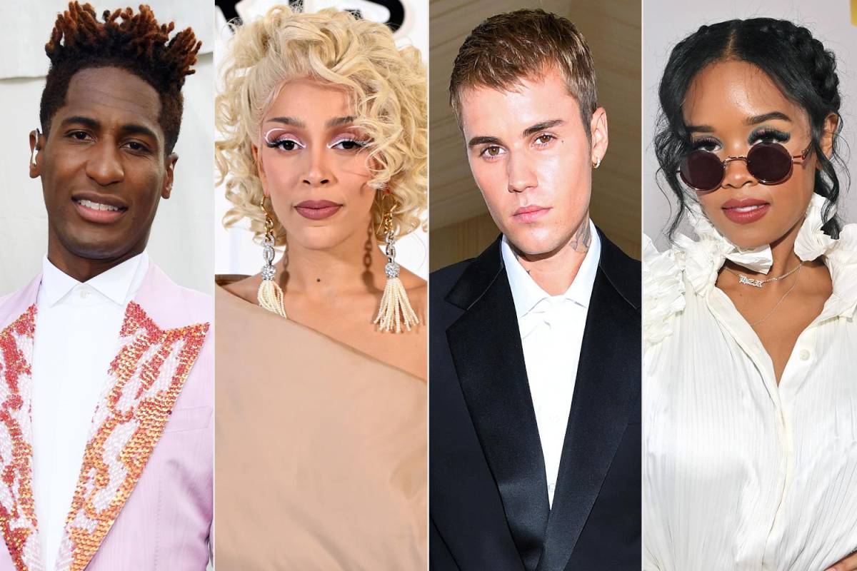 Jon Batiste, Justin Bieber, Doja Cat y H.E.R. lideran la nominaciones a los Grammy