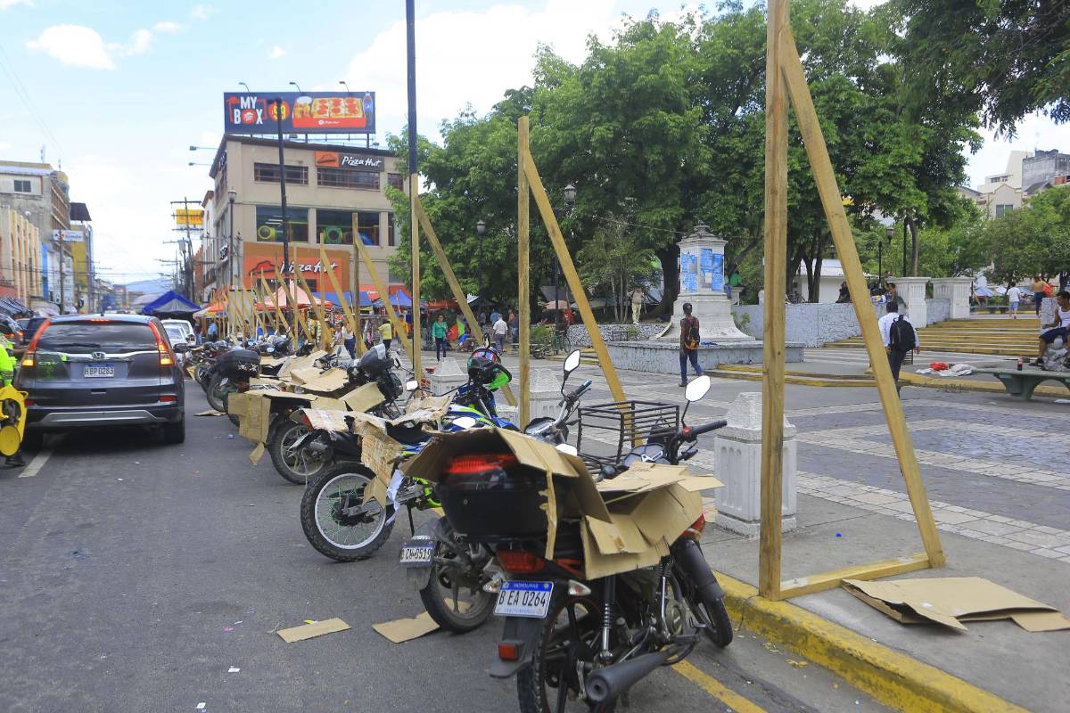 Sampedranos esperan que la alcaldía recupere el parque central