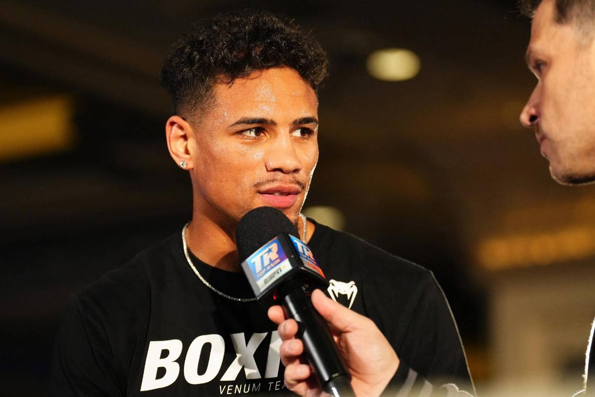 Jamaine Ortiz advirtió a Teófimo López previo a su combate de este jueves.