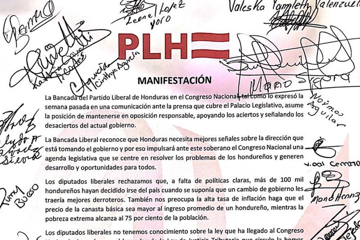 Diputados del PL: Ley de Justicia Tributaria es inoportuna