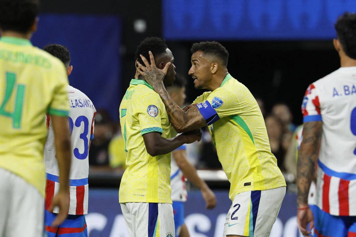Con doblete de Vini, Brasil sonríe y golea a Paraguay en la Copa América