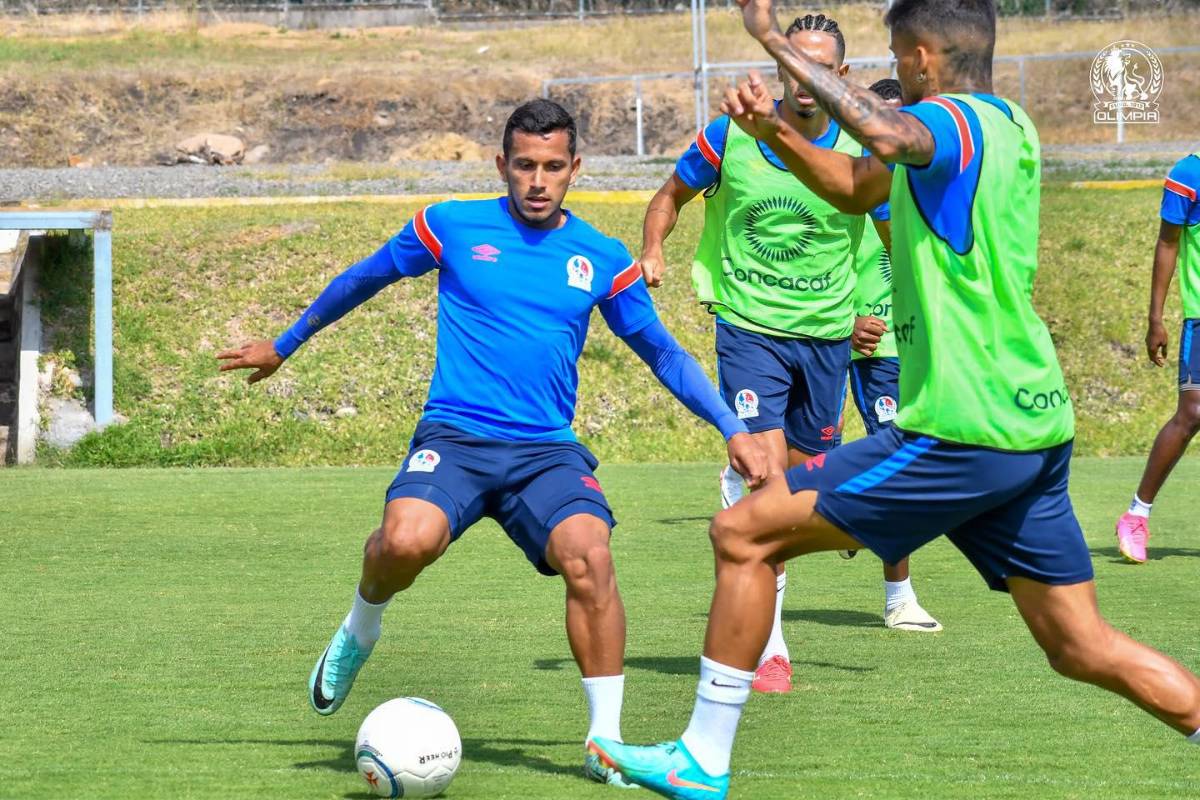 Edwin Rodríguez, mediocampista del Olimpia.