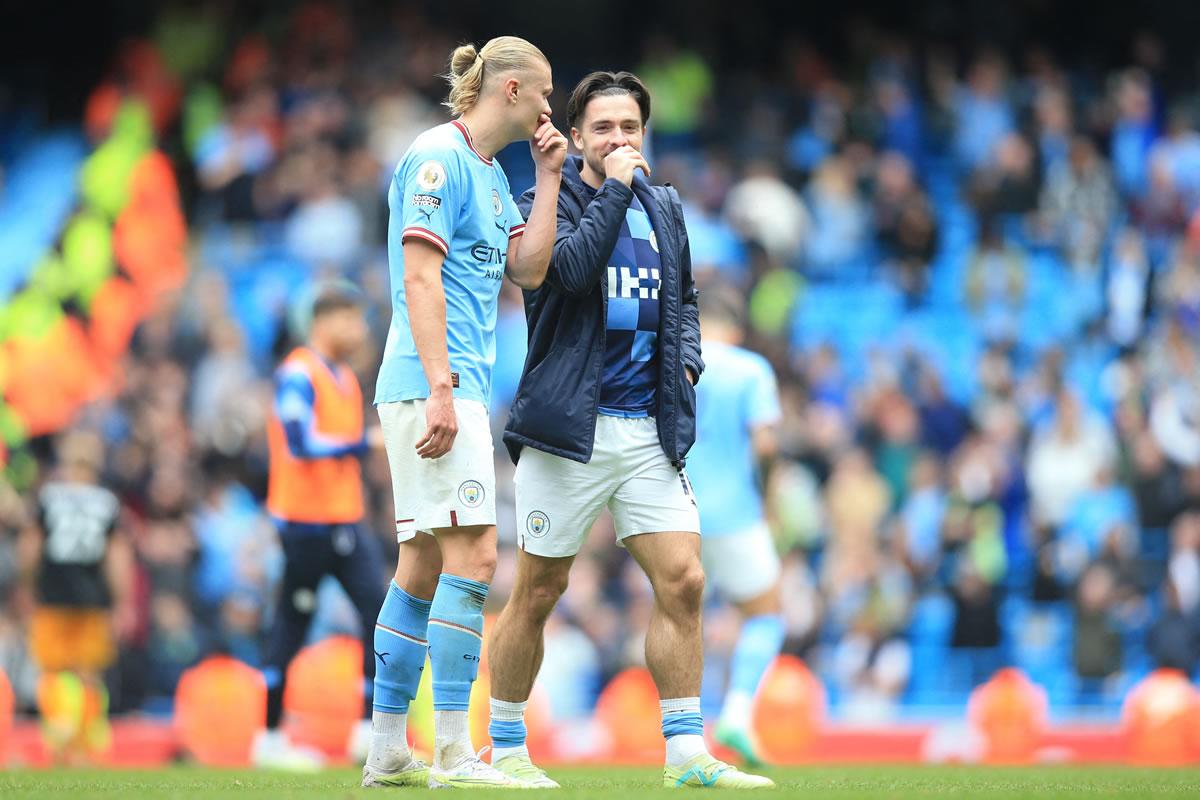Jack Grealish y Erling Haaland tienen una gran amistad en el Manchester City.