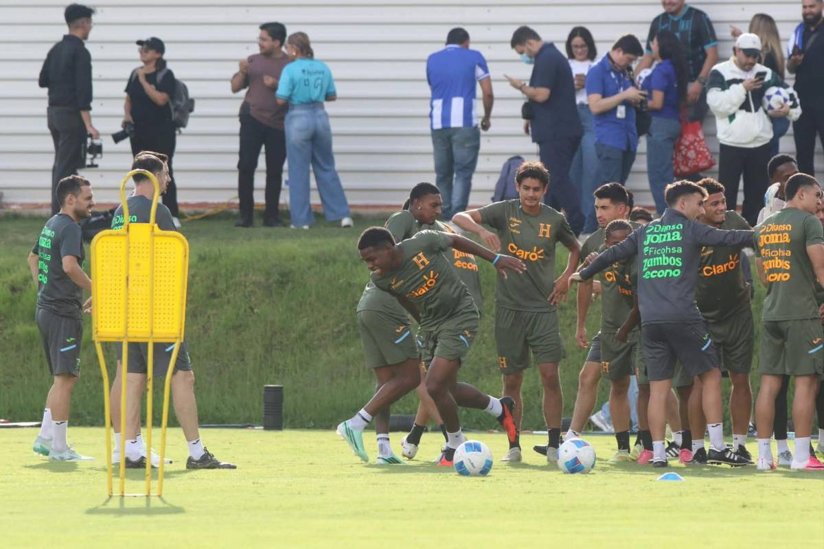 Selección Honduras con últimas incorporaciones, duda con figura y Palma se une