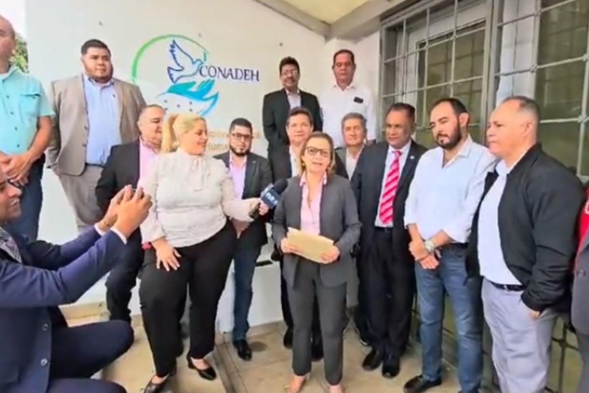 Partido Liberal presenta denuncia ante el Conadeh