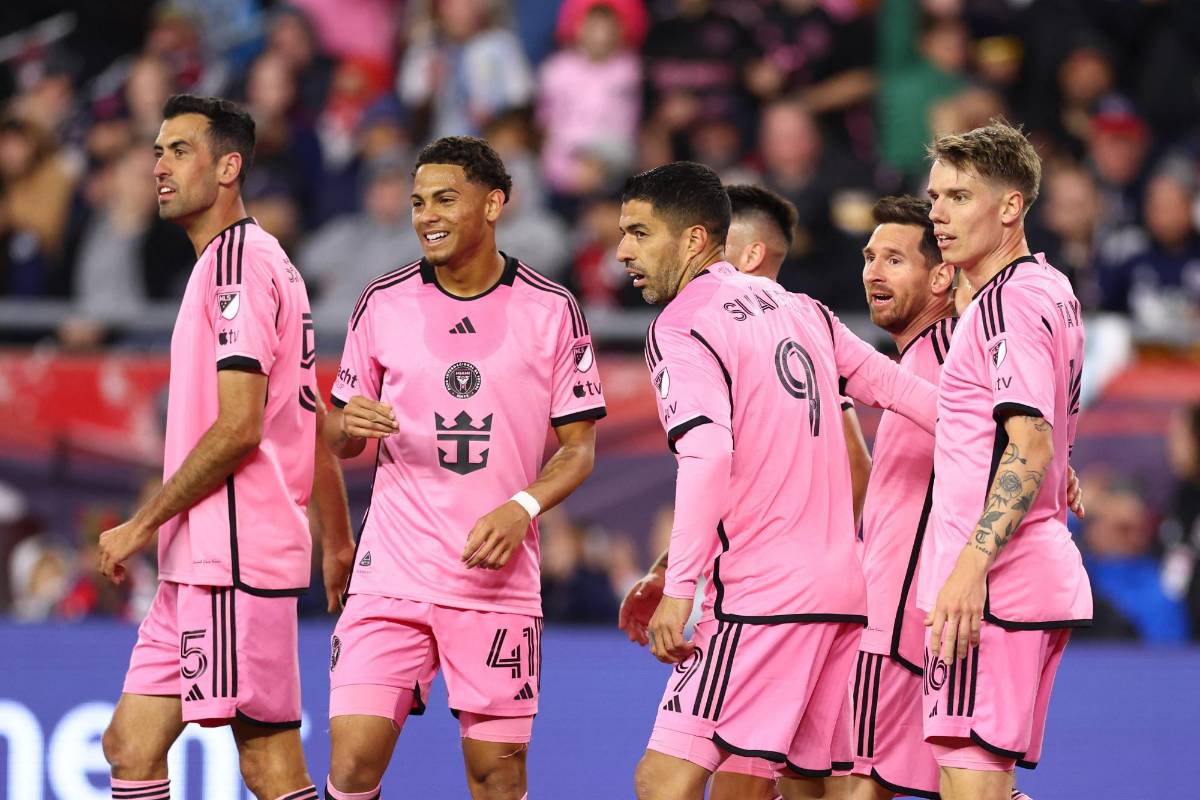 El hondureño David Ruiz fue titular en la paliza del Inter Miami en la MLS.