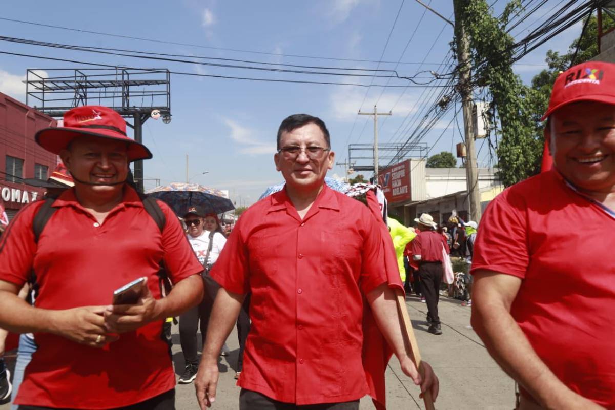 Imágenes: militancia de Libre se hace sentir en San Pedro Sula