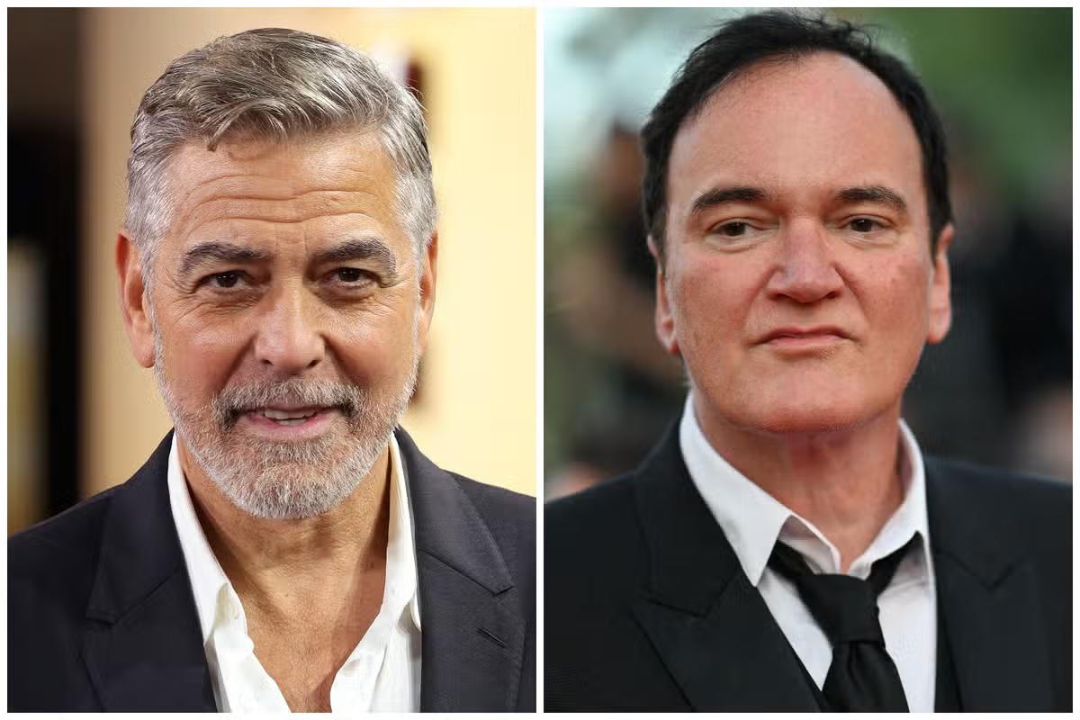 George Clooney está enojado con Quentin Tarantino: “Sé que habló m*****” de mí”