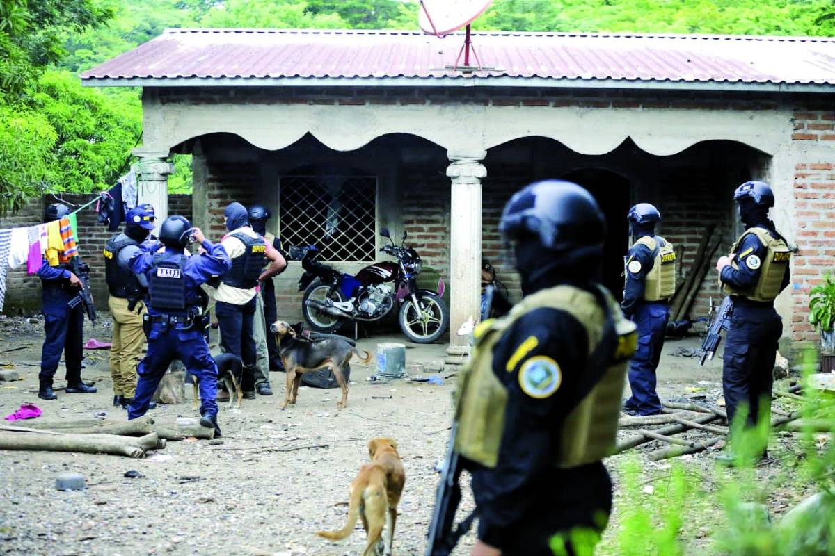 Del Cartel del Golfo son los bienes asegurados en Choluteca