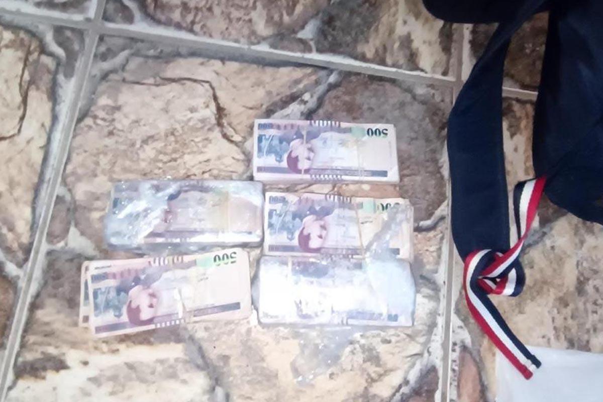 Decomisan a hondureña L386 mil y 600 dólares en efectivo