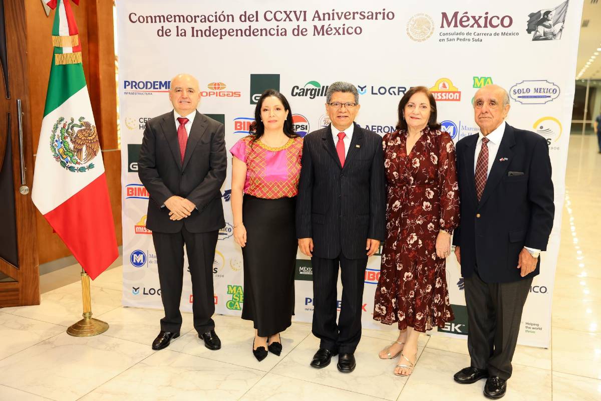 México celebra su Independencia en San Pedro Sula con música y tradición
