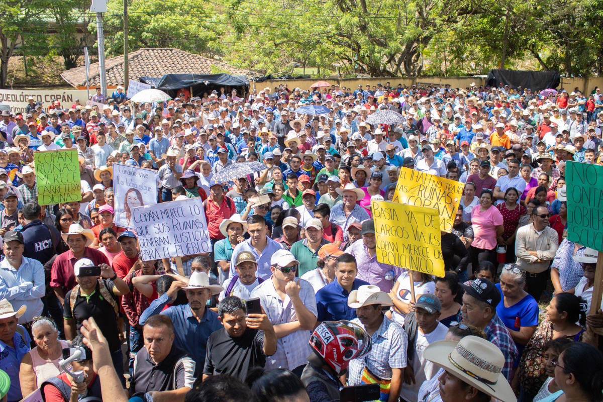 Tras lograr acuerdos con el gobierno liberan ruinas de Copán