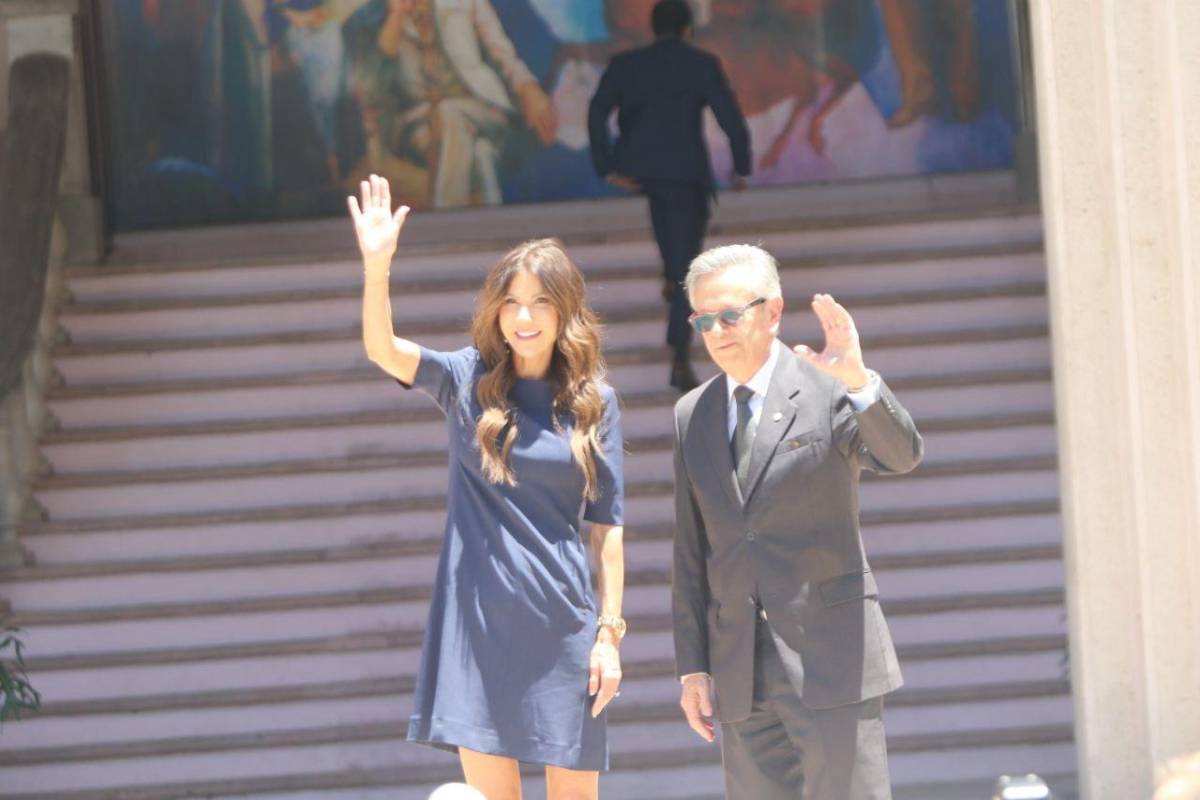 Así fue el encuentro de Nasry Asfura con Kristi Noem