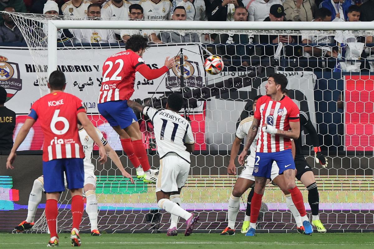 Así vivimos el minuto a minuto del Real Madrid-Atlético en la Supercopa de España