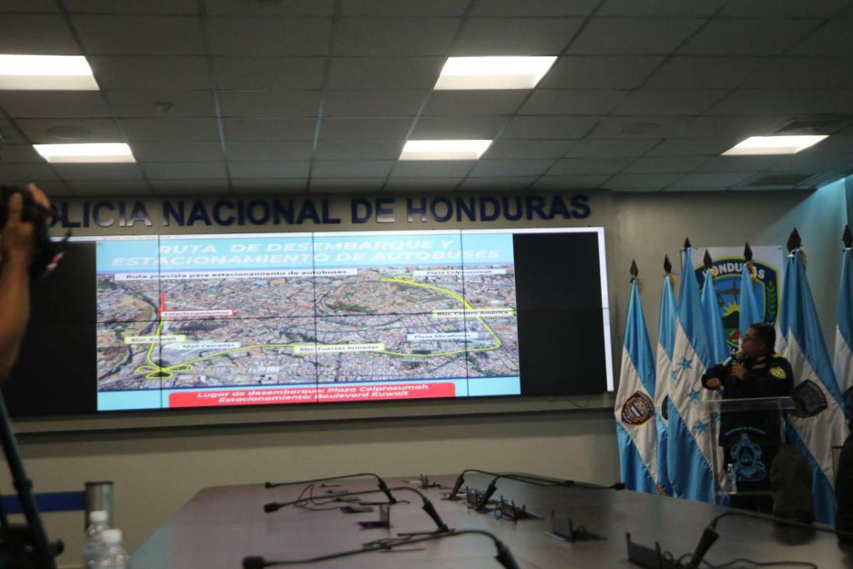 Movilización de Libre: rutas y puntos clave en Tegucigalpa