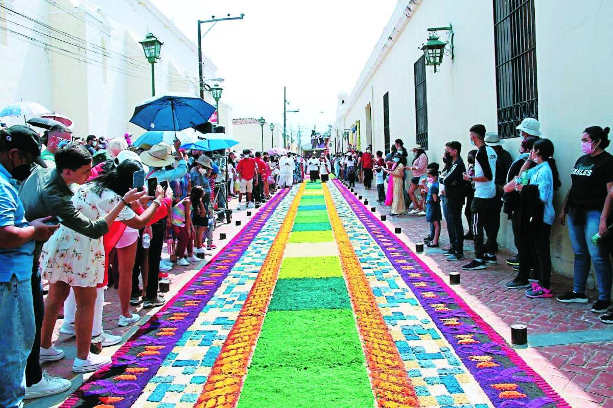 Comayagua espera a 100,000 turistas en la Semana Mayor