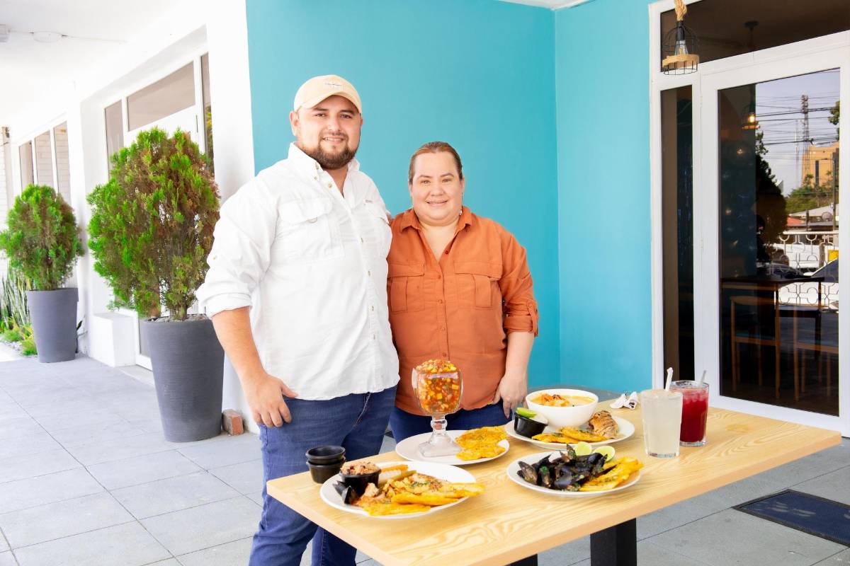 David Pineda y su esposa Niuzan Martínez, propietarios del lugar.