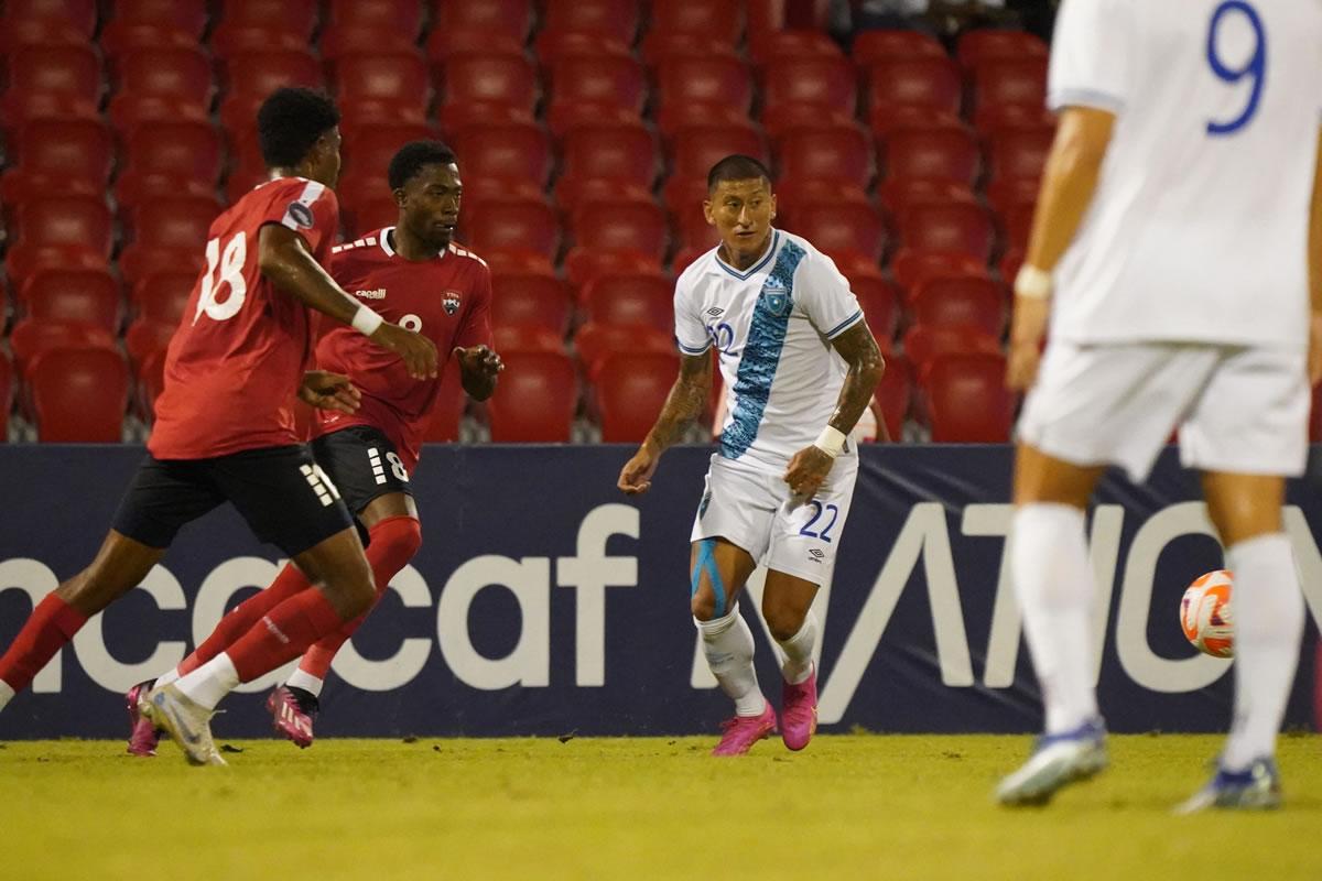 Guatemala no supo manejar el resultado en Puerto España y al final remontó Trinidad y Tobago.