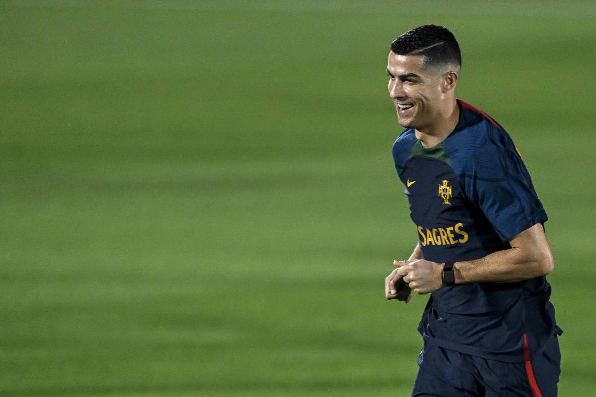 ¡De regreso! Cristiano Ronaldo participó en el primer entrenamiento de Portugal en Qatar