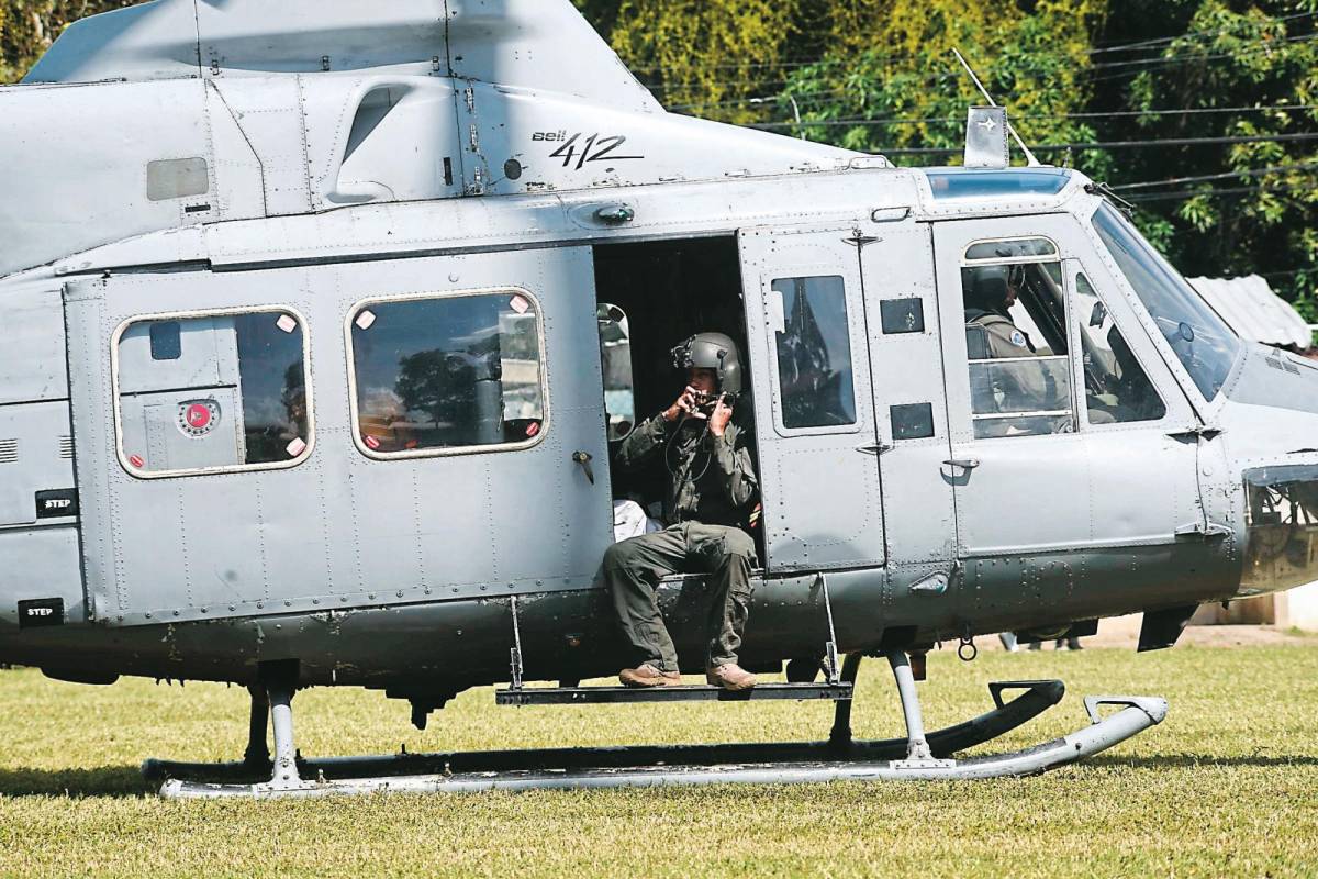 Ya se desembolsaron L117 millones por compra de dos helicópteros