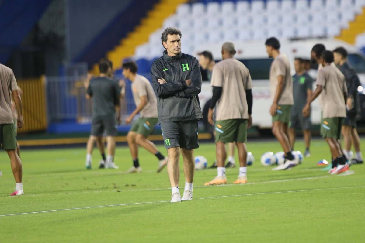Honduras con visita especial y la triste foto de Edwin en último entrenamiento