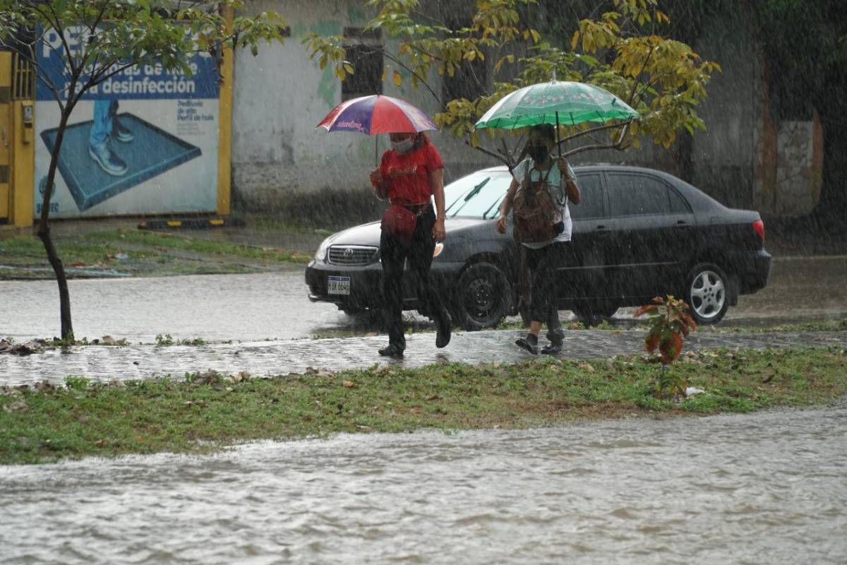 Lluvias azotarán todo el fin de semana en Honduras