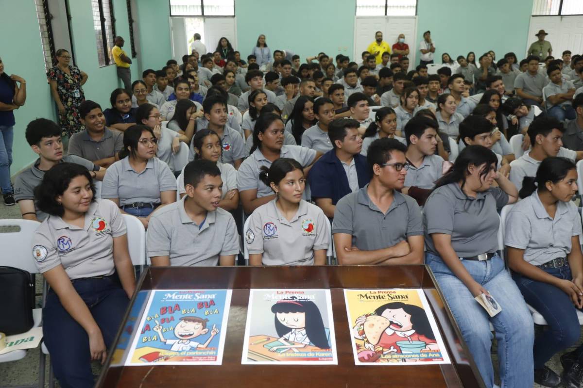 Capacitaciones de Mente Sana ya llegan a los estudiantes