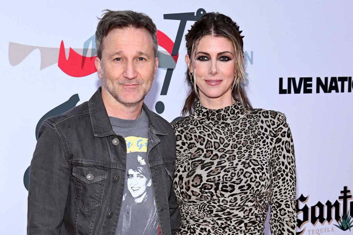 Los actores Breckin Meyer y Kelly Rizzo en un pasado evento de Steven Tyler.