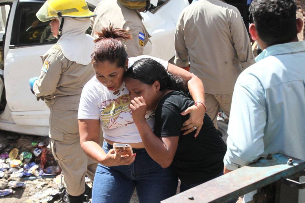 Venía desenfrenada: así fue el accidente que deja 7 muertos y 10 heridos en Tegucigalpa