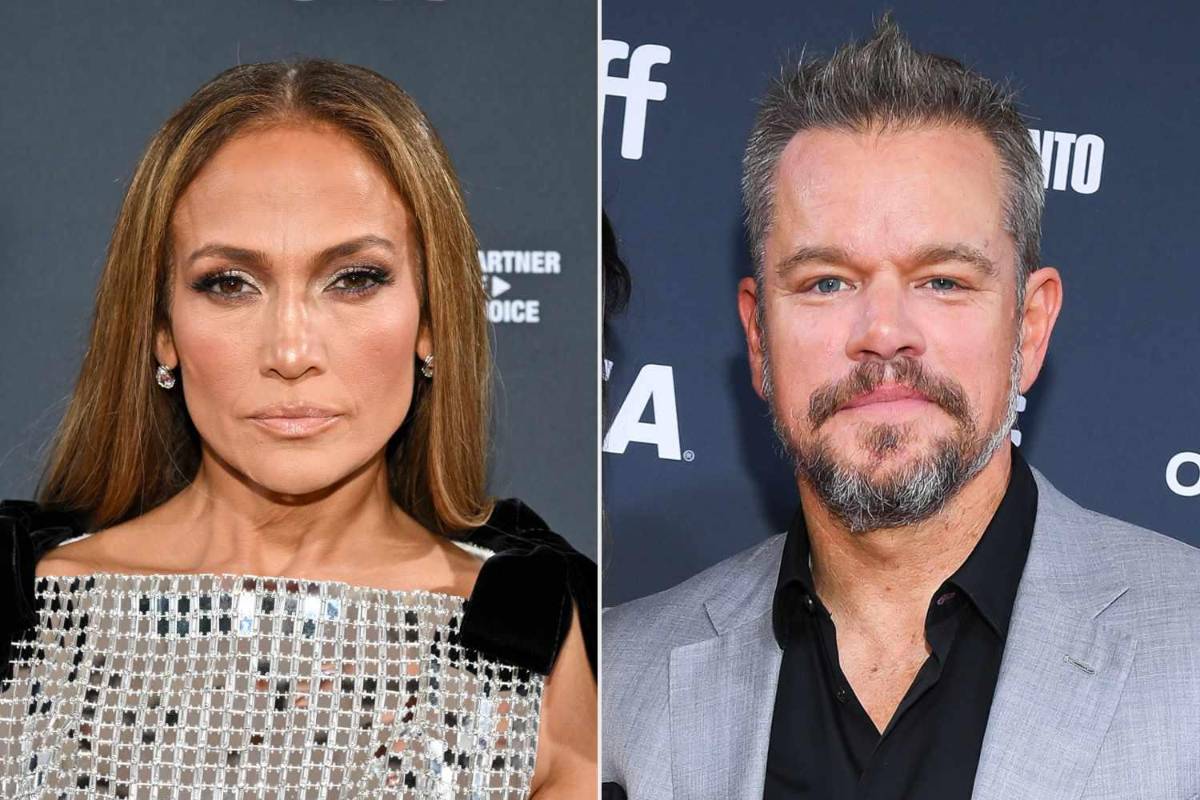 JLo y Matt Damon son captados tomados de la mano