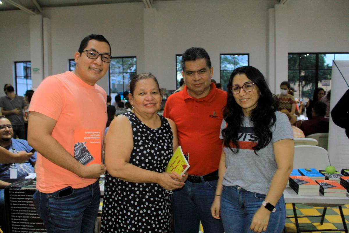 Un éxito total la Feria del libro en San Pedro Sula