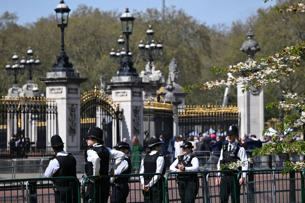 Londres prepara un mega operativo de seguridad para la coronación