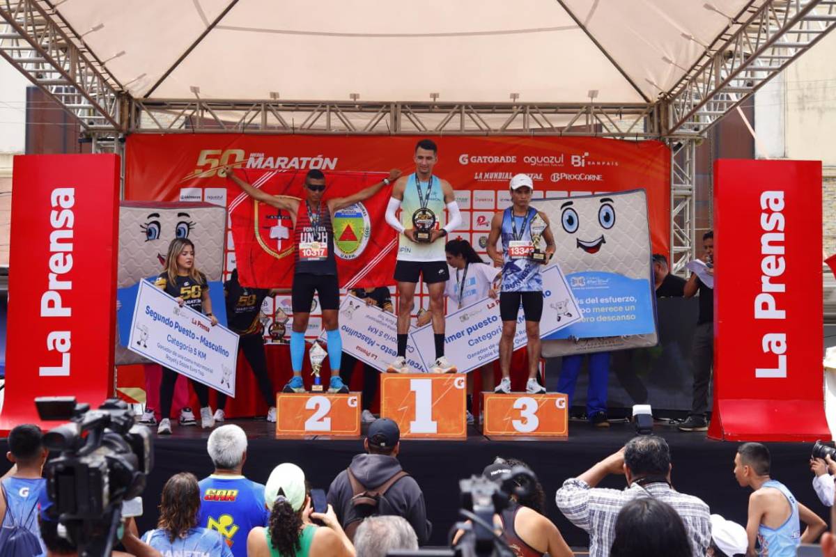 Guatemala conquista en la Maratón LA PRENSA: las imágenes de los ganadores