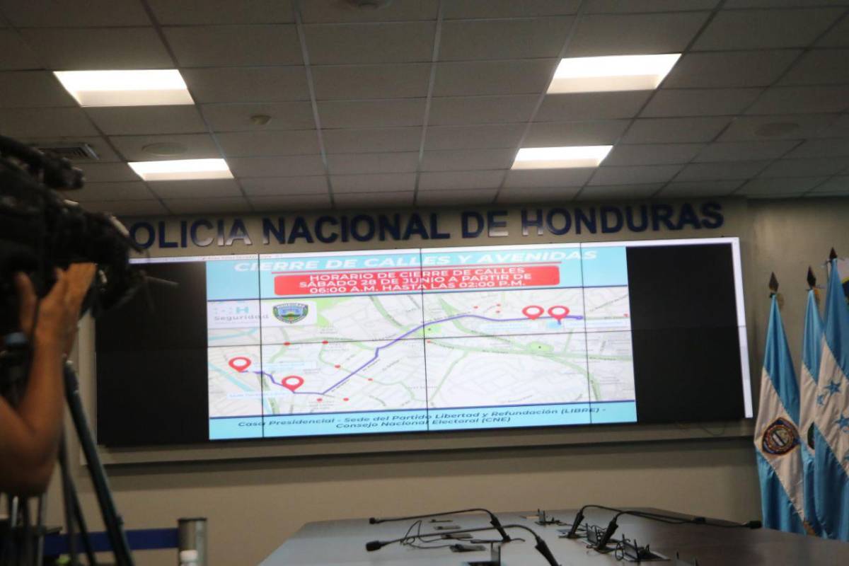 Movilización de Libre: rutas y puntos clave en Tegucigalpa