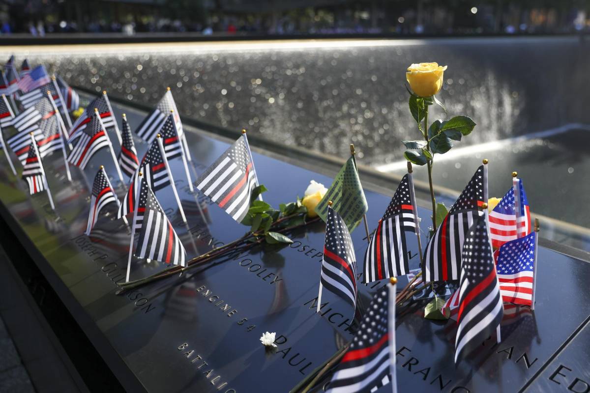 Nueva York honra a las víctimas del 11-S en el 24 aniversario de los atentados