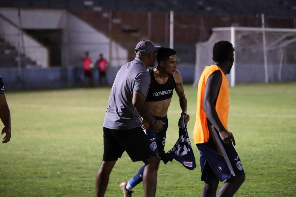 Juan Delgado se gastó el gol que le triunfo al Motagua ante Vida.
