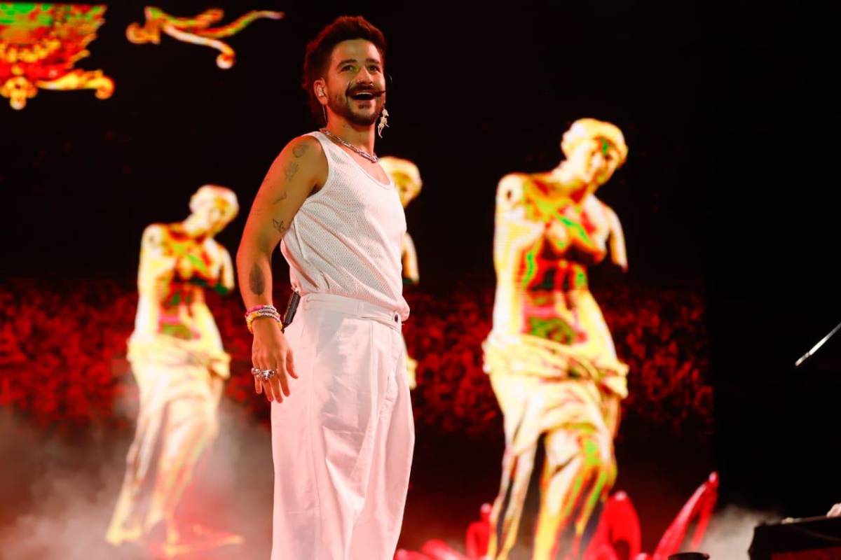 Camilo desata el furor con su primer concierto en Honduras