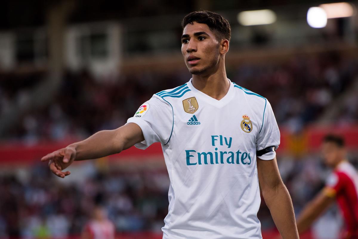 Achraf Hakimi ya sabe lo que es jugar en el Real Madrid donde estuvo 13 años.