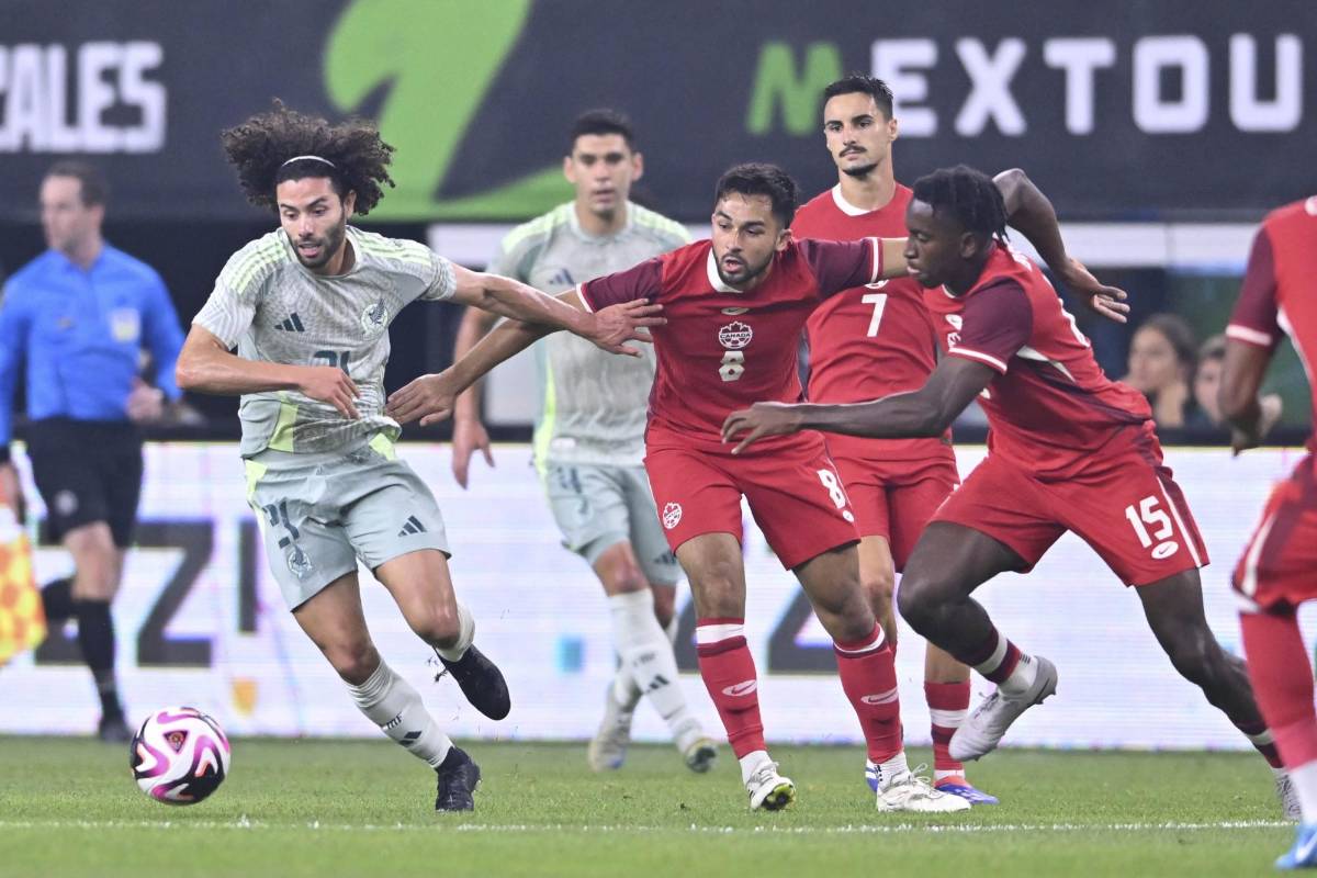 México y Canadá no pasan del empate en amistoso en USA