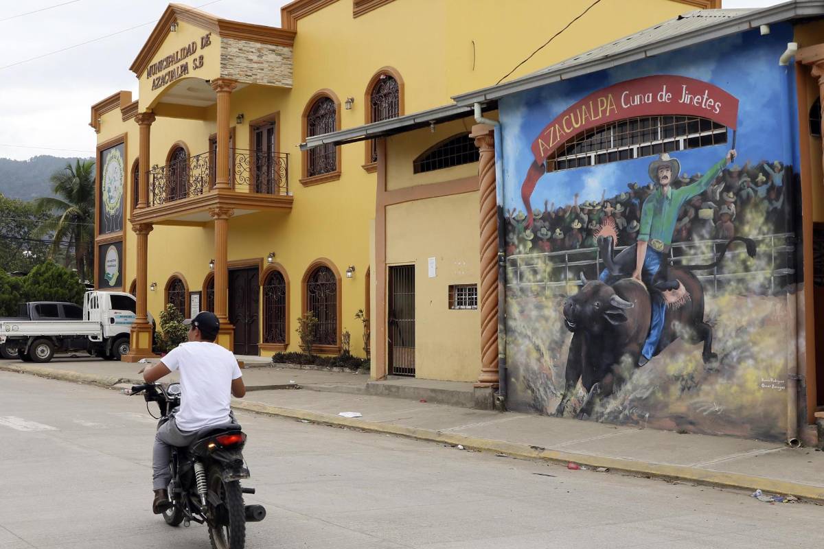 Centro de Azacualpa, Santa Bárbara.