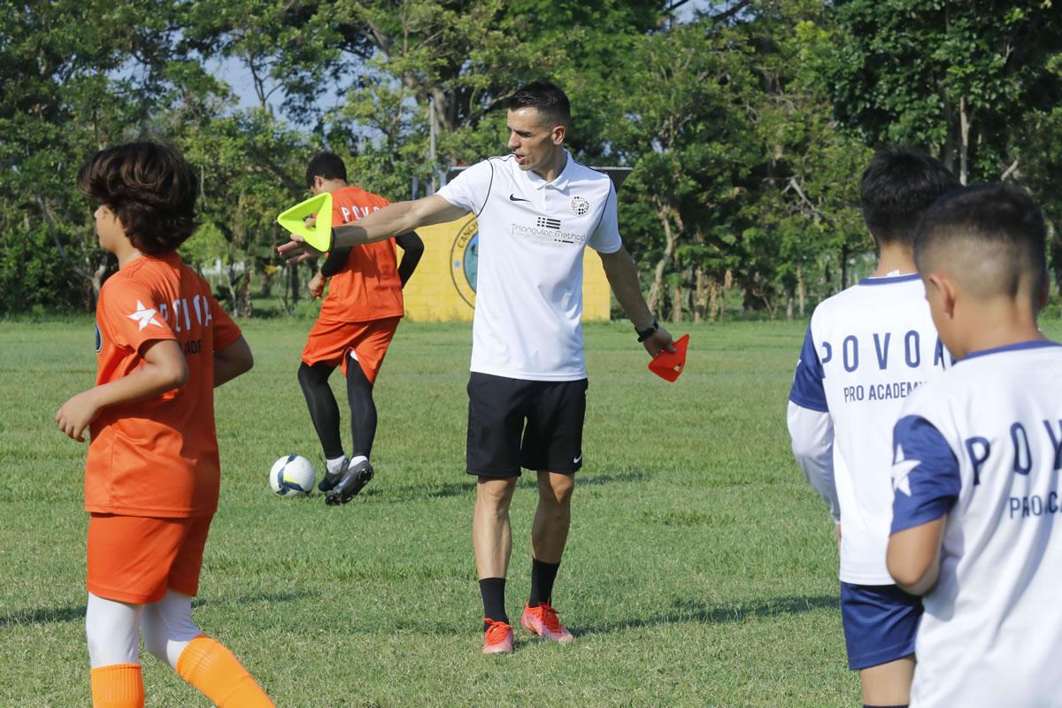 Calico militó ocho años con los colores del Académico Viseu, club donde actualmente milita Jonathan Rubio.