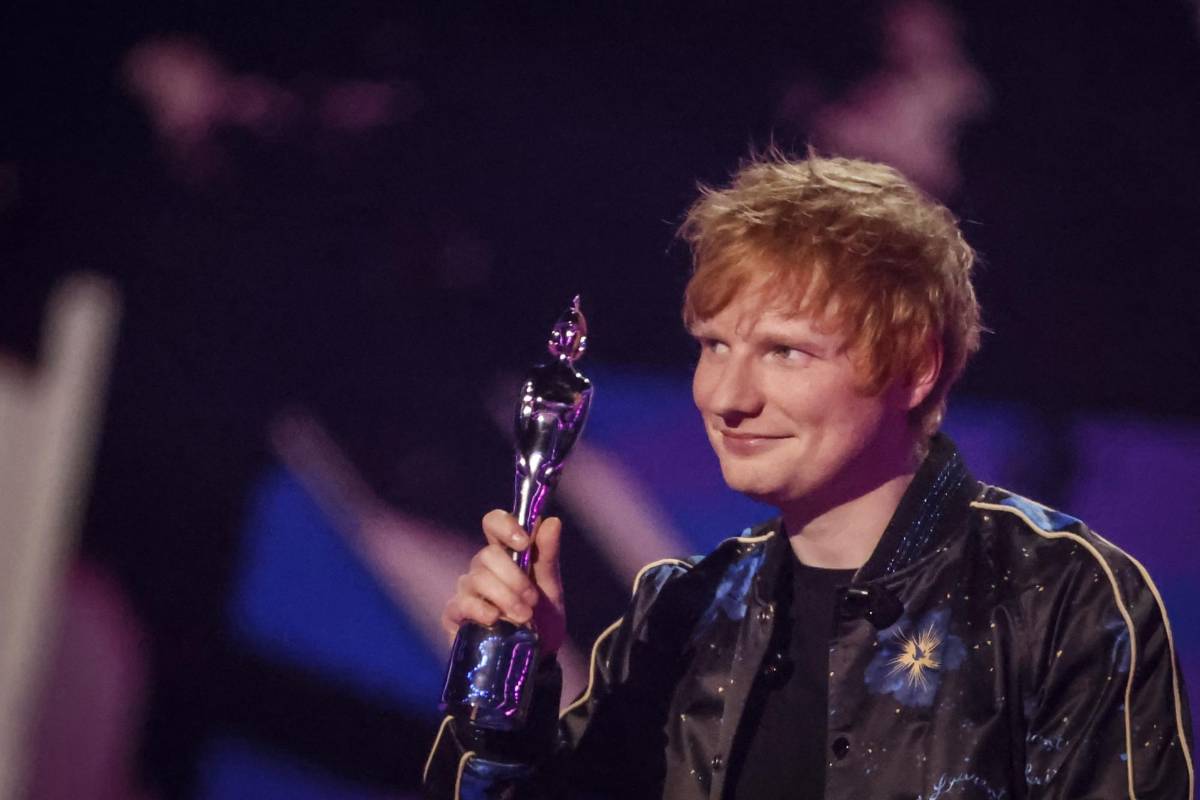 Ed Sheeran ganó su séptimo premio Brit como mejor compositor del año.