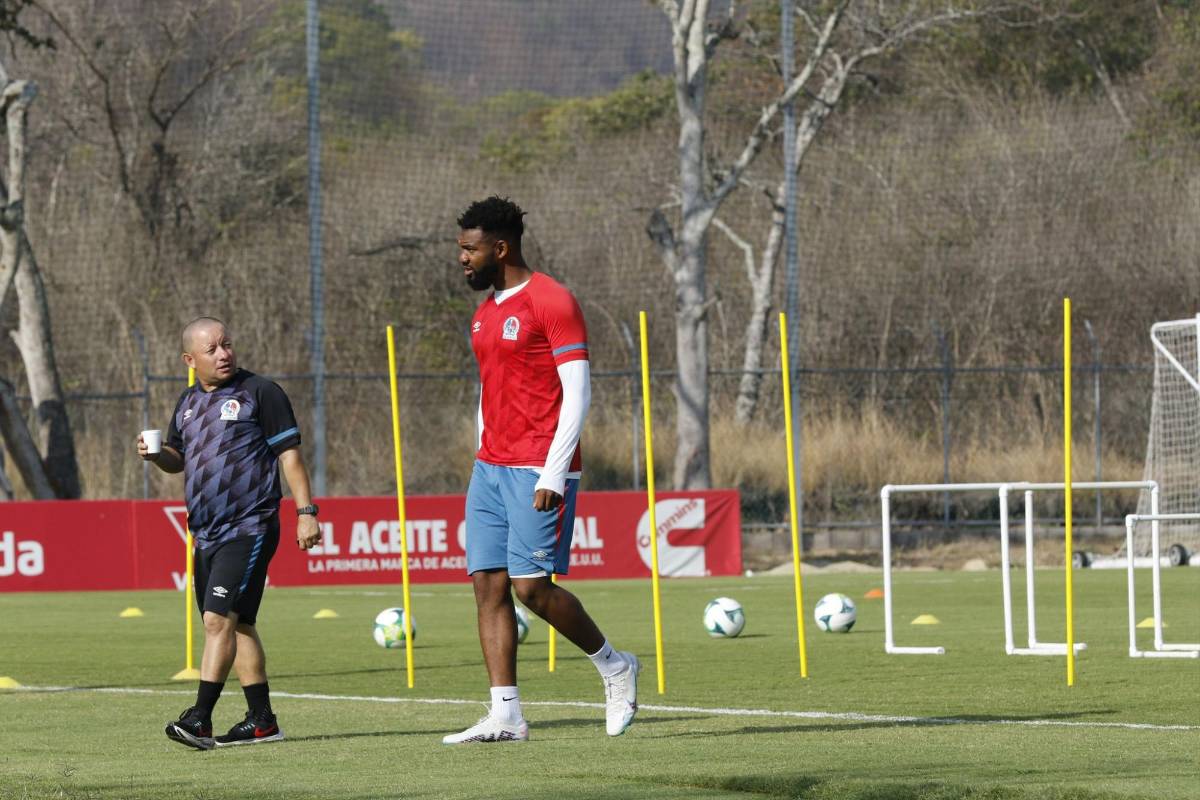 Jorge Benguché es el referente del Olimpia en la zona de ataque.