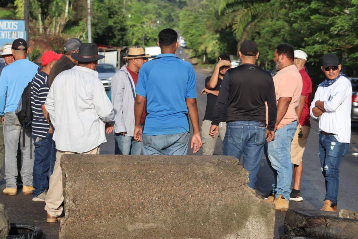 Protestas en varios puntos de Colón por decreto antiarmas