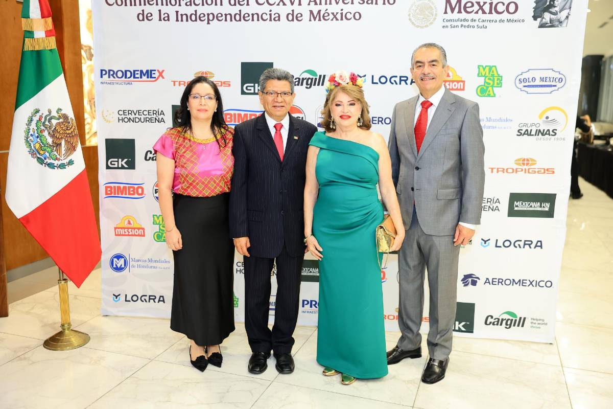 México celebra su Independencia en San Pedro Sula con música y tradición